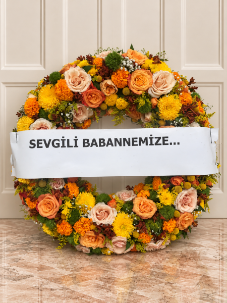 Zarif Anı Cenaze Çelengi
