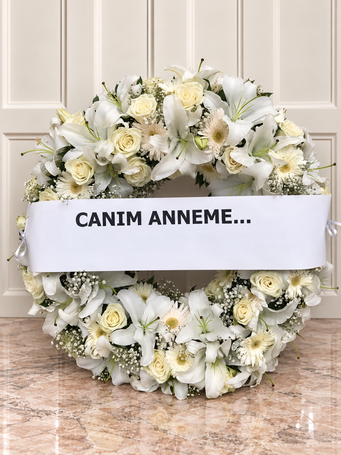 Zarif Anı Cenaze Çelengi