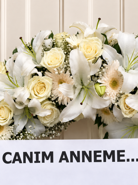 Zarif Anı Cenaze Çelengi